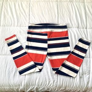 LULAROE 🇺🇸 Red/White/Blue Buttery Soft Leggings - TC 🇺🇸